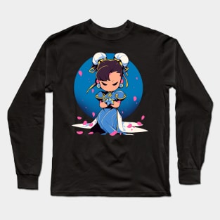 chun li Long Sleeve T-Shirt